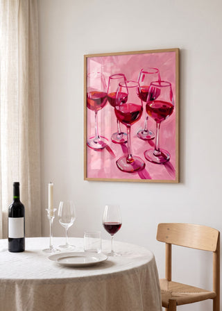Rødvinsglass